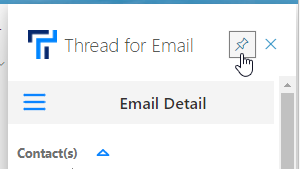 How To Pin Your Thread For Email Office Add-in