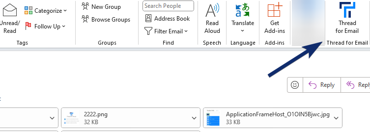 Thread For Email Outlook Add In