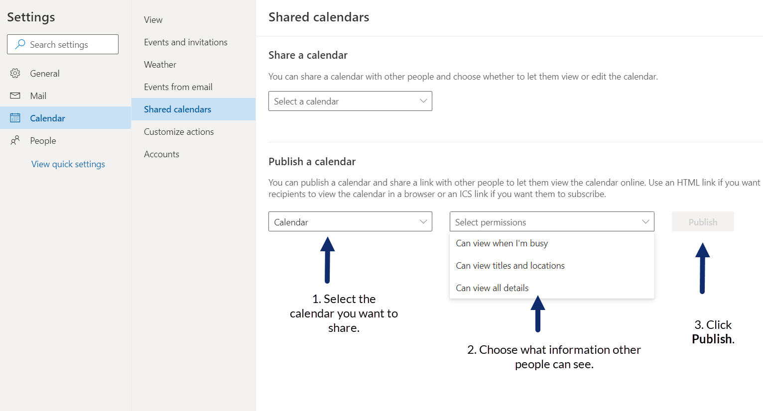 How do I Set Up Shared Calendars on Thread?