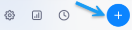A clock with a blue stripe

Description automatically generated